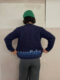 Bart Simpson Snowflake Unisex Pullover - Kleiderhaufen - Default Title