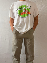 Unisex Pants Yokoo Beige Stretch Waist Adjustable Drawstring – L