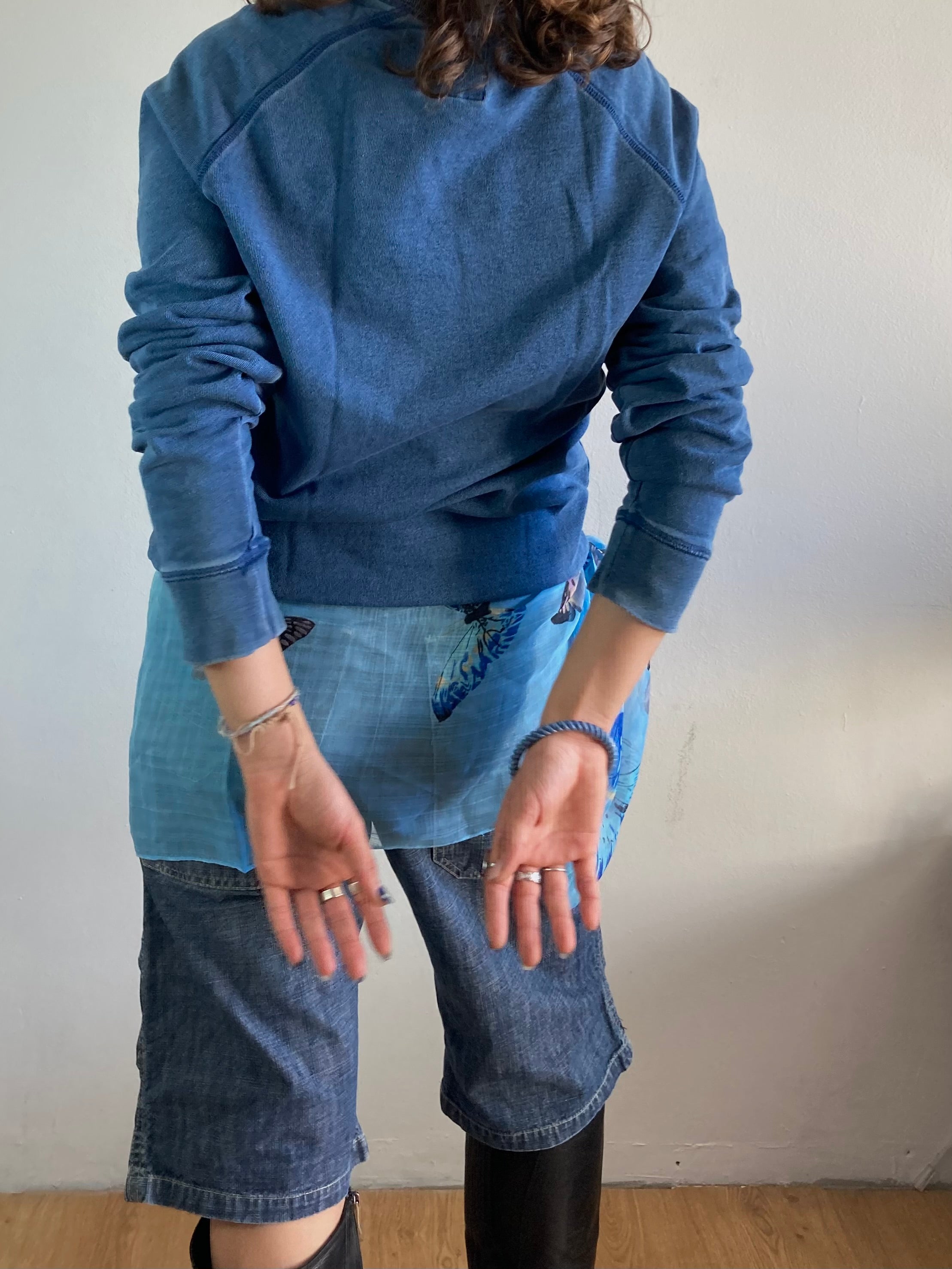 Sweater Levi’s Vintage Blue Longsleeve Cotton Unisex – M