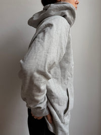 Cap Sweater Jacket Grey Unisex - XL