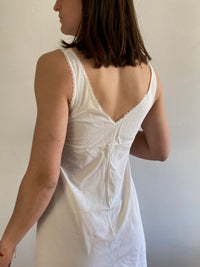 Dress Vintage Sheer Lightweight Summer Elegant Layering Nightdress – M/L