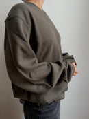 American Eagle Outfitters Longsleeve Olive Green 100% Cotton Unisex - L