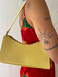 Buttergelbe Handtasche/Bag