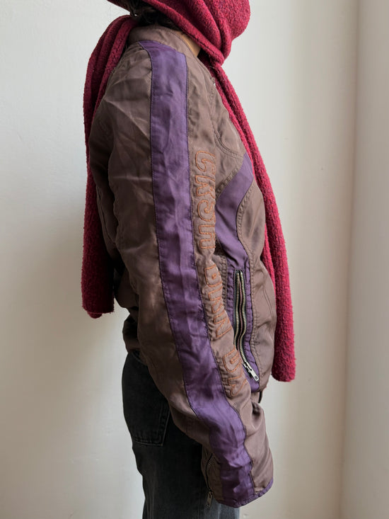 Diesel Jacket Brown and Purple Unisex - M