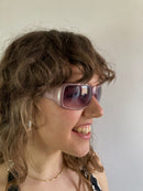 Sunglasses Pink Benetton Fashion No UV Protection Women