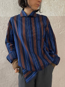 Longsleeve blau Frühlingshemd - Kleiderhaufen - Default Title