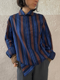 Longsleeve blau Frühlingshemd - Kleiderhaufen - Default Title