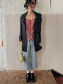 Vintage Ledermantel M