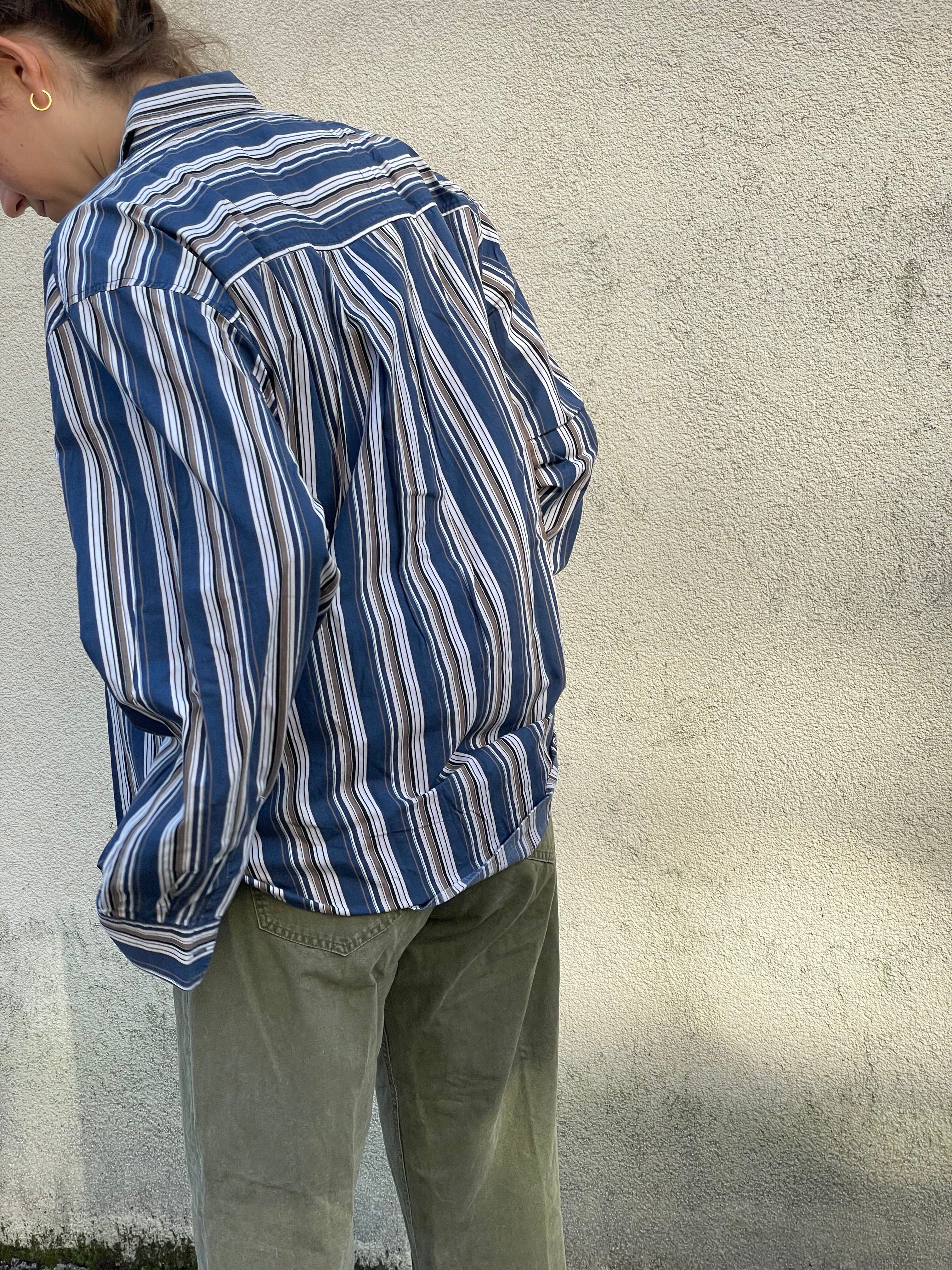 Striped Longsleeve Shirt - Kleiderhaufen - Default Title