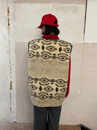 Vintage Reine Schurwolle Weste - Kleiderhaufen - Default Title