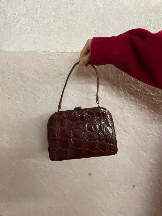 Crocodile-Style Bag