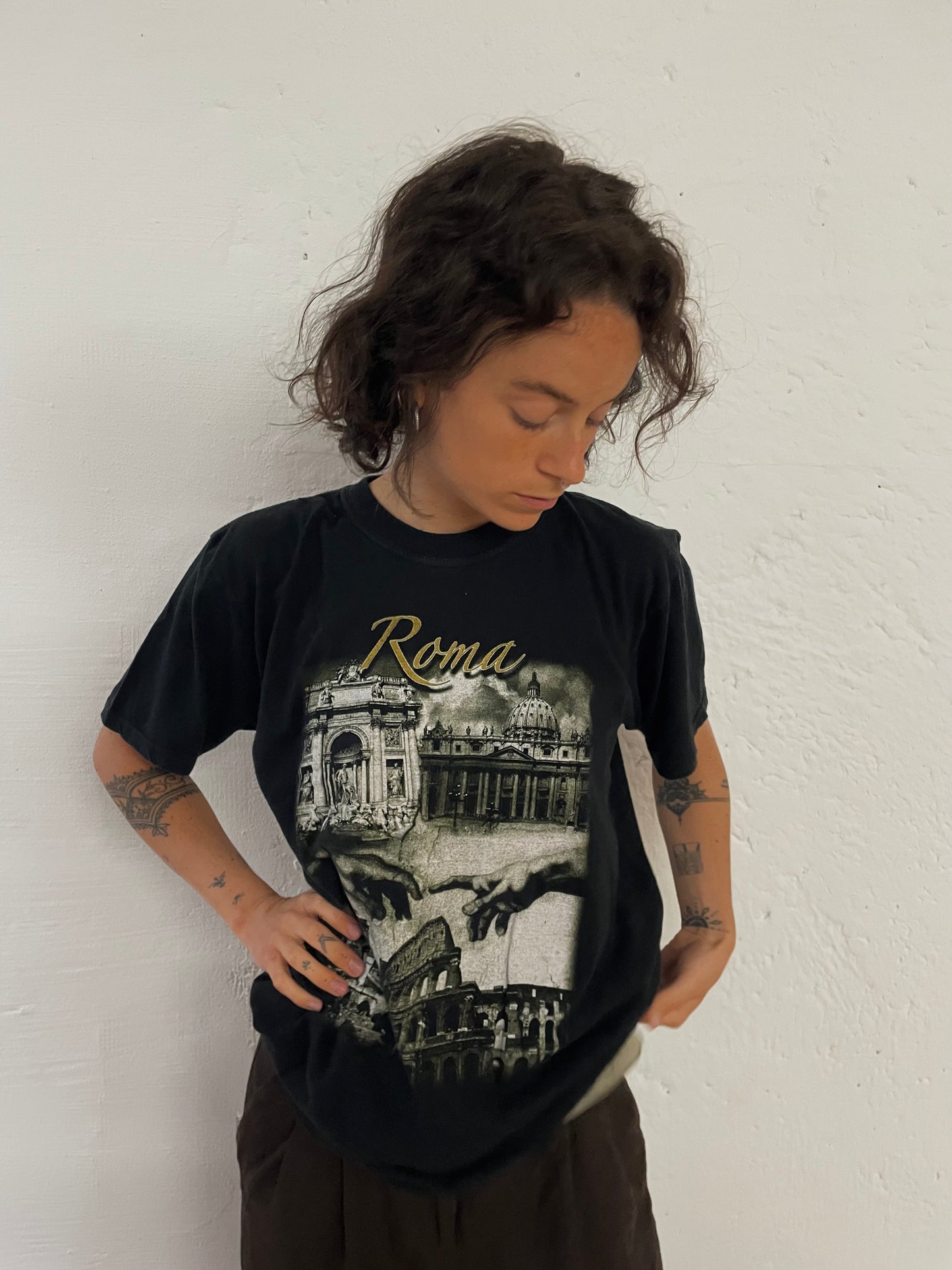 Visit Rome Shirt M - Kleiderhaufen - Default Title