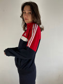 Track Jacket Vintage Adidas Sport Unisex Spring Zip Jacket Retro – M