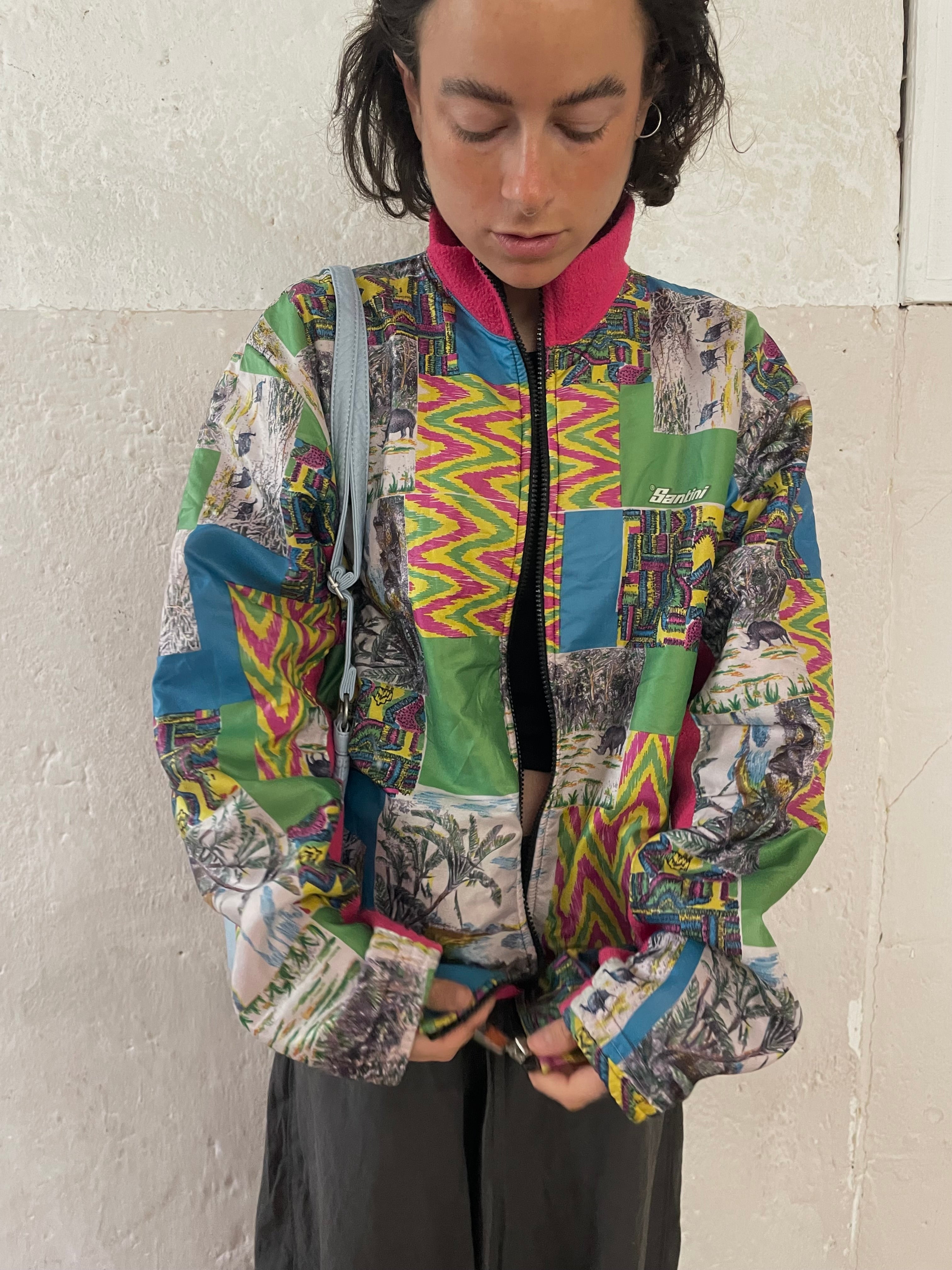 Italienische Vintage Jacke L - Kleiderhaufen - Default Title