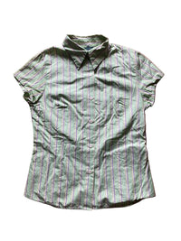 Shirt Spring Style Slim Fitted Short Sleeve – S
