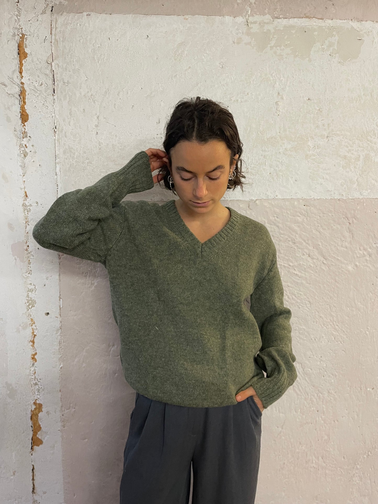 100% Woll Sweater Unisex