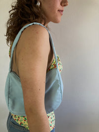 Bag Vintage Light Blue Small Handbag Gina Tricot Women – One Size