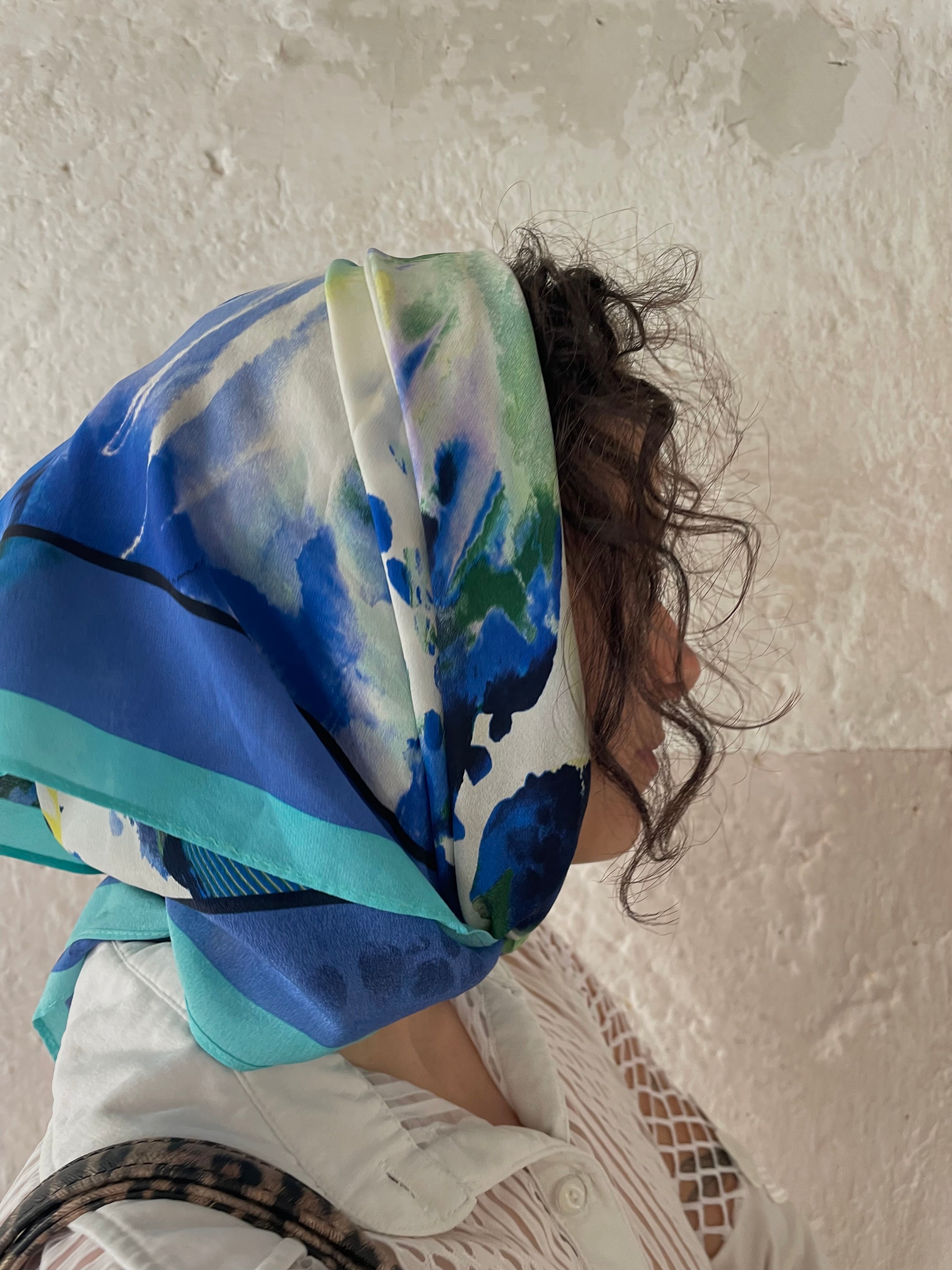 Kopftuch kleine Fische - Kleiderhaufen - Default Title