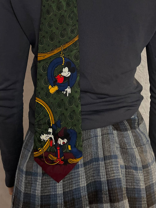 Disney Mickey and Goofy Tie