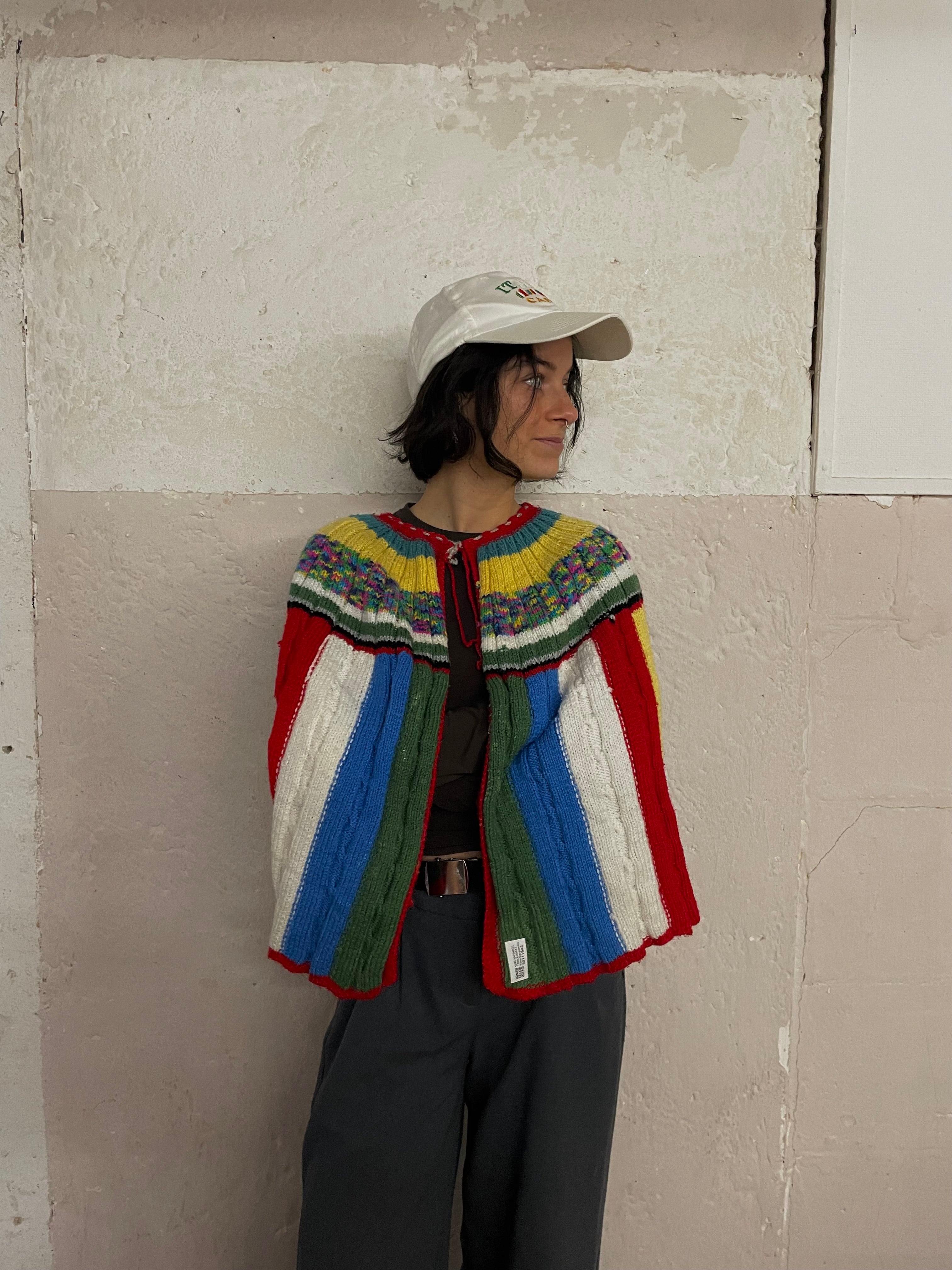 Wunderschöner Poncho Handmade - Kleiderhaufen - Default Title