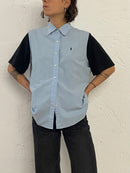 Ralph Loreen Oversized Sleeveless Polo Vest – Size M