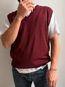 Wool Pullunder Red Unisex - L