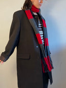 Coat Griffe Noire Brown Wool-Blend Spring Coat Unisex – M/L