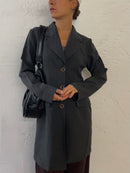 Dunkelgrauer Blazer M