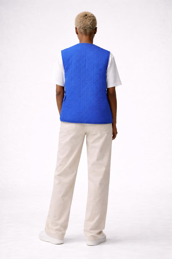 Vintage Vest New Morrigan Checked Oversized Vest – M