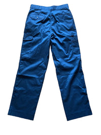 Pants Blue Cargo Multi-Pocket Unisex